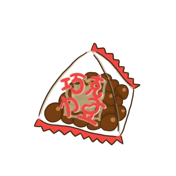米花巧克力（透明）